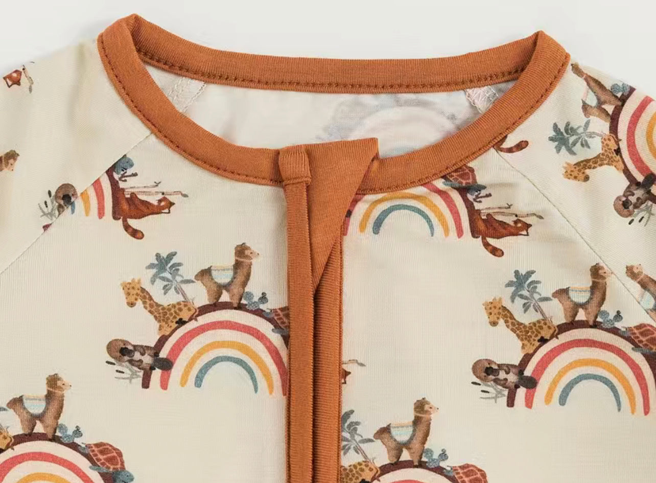 Rainbow Animals One Piece